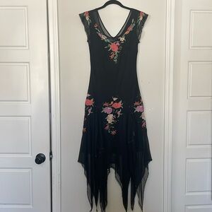 Whimsigoth Boho Fairy Witchy Dress Size 4